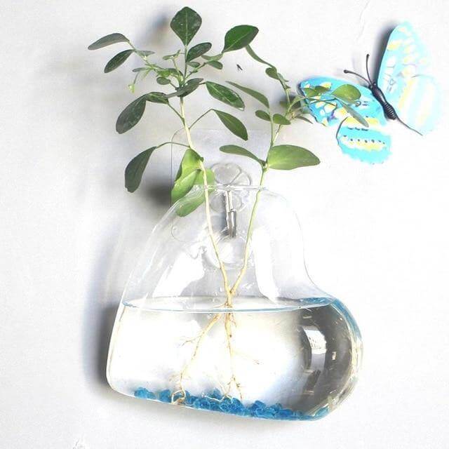 Wall Hanging Hydroponic Glass Vases - Image 6