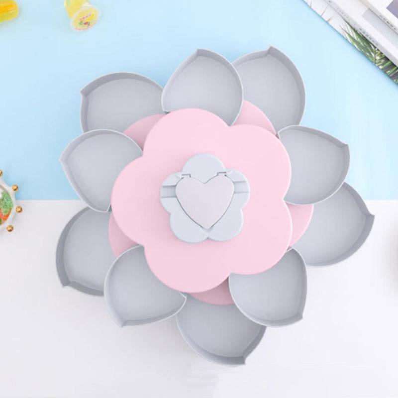 Petal-Shape Rotating Snack Box - Image 10