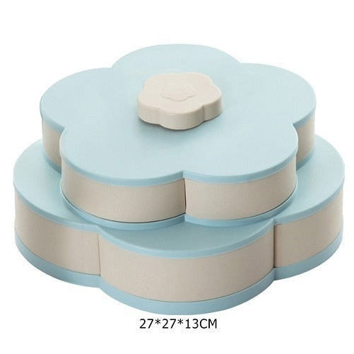 Petal-Shape Rotating Snack Box - Image 11