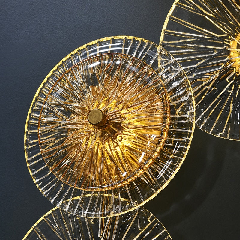 Elegant Postmodern Glass Stylish Wall Lamp - Image 1