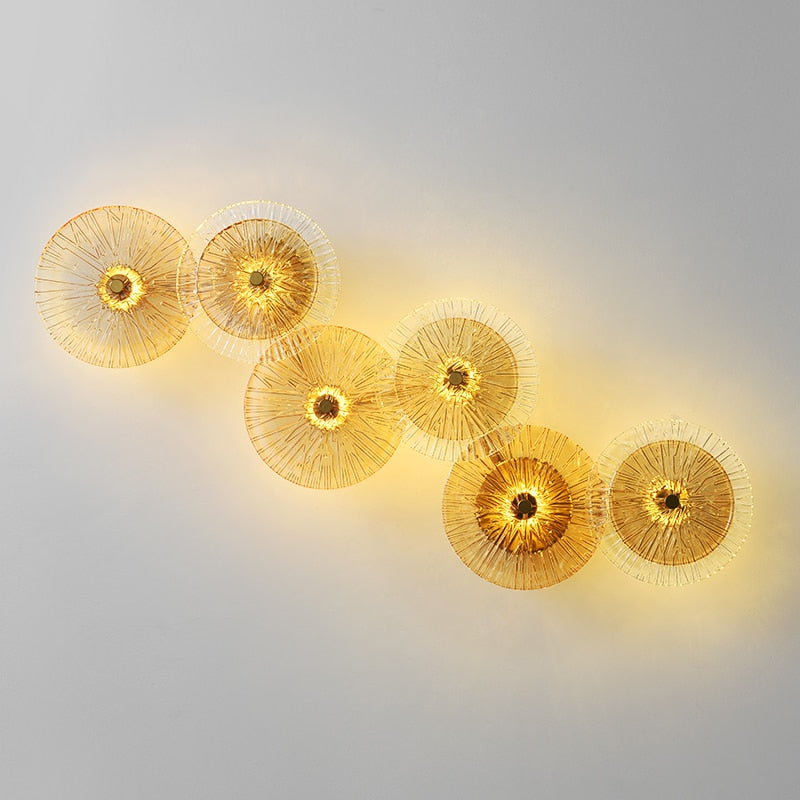 Elegant Postmodern Glass Stylish Wall Lamp - Image 5