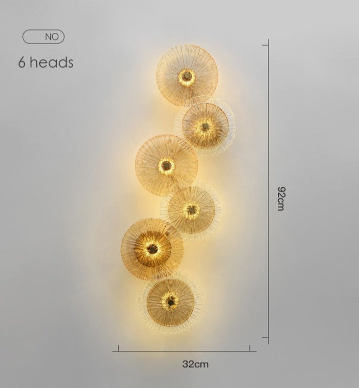 Elegant Postmodern Glass Stylish Wall Lamp - Image 8