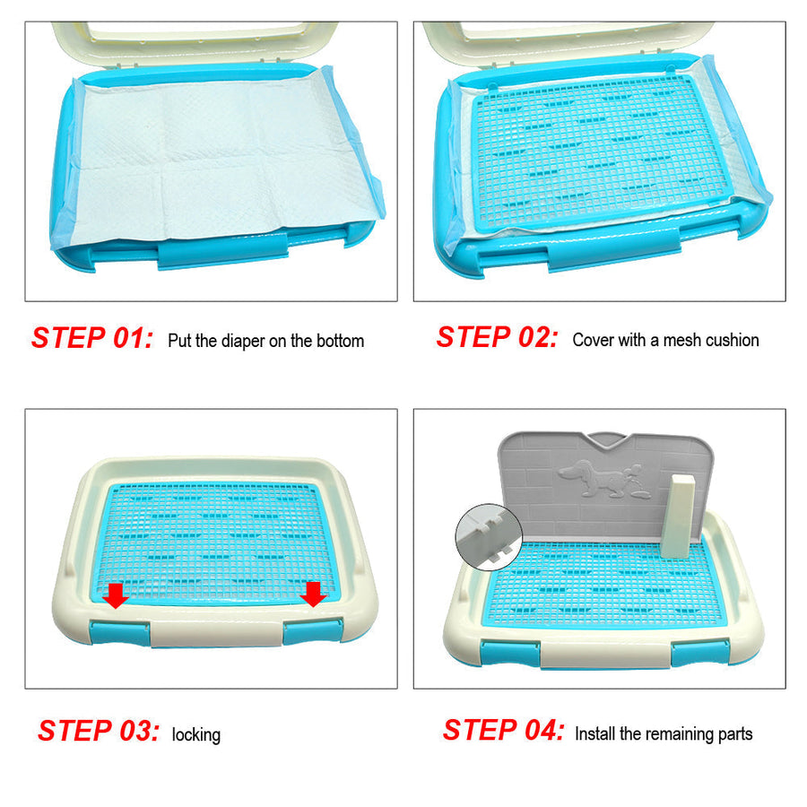 Portable Pet Toilet Training Tray - Image 4