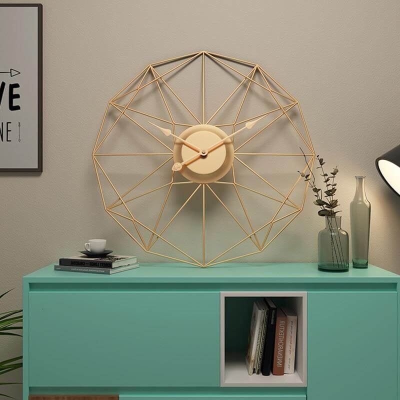 Iron Art Silent Wall-Mounted Clock - Image 7