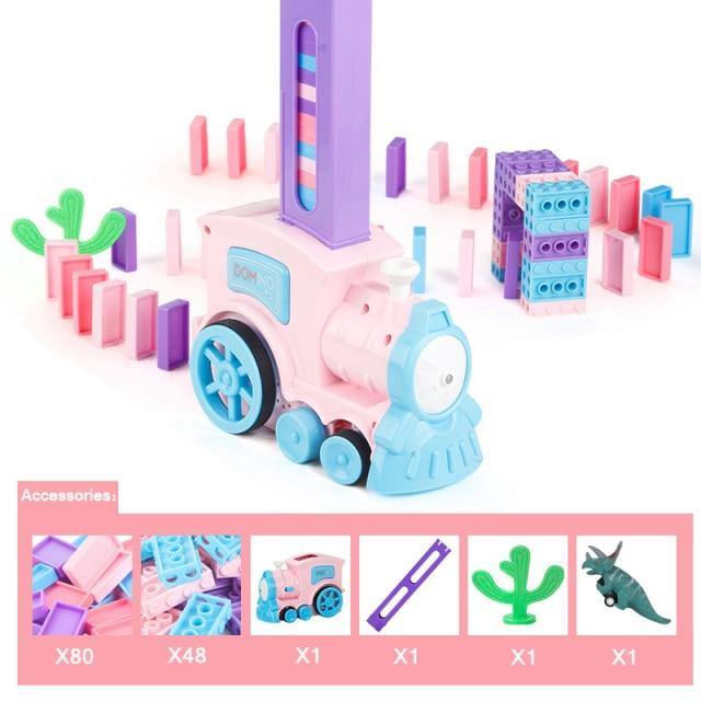 Train Domino Maker Toy Set - Image 10