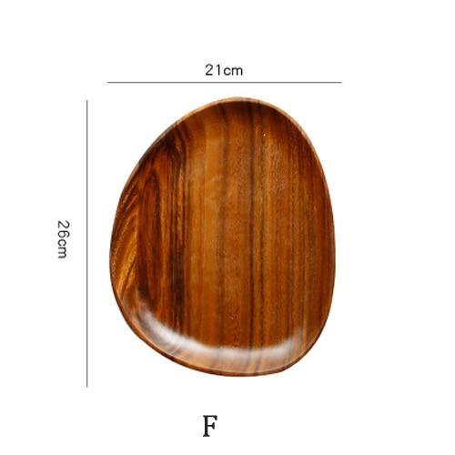 Irregular Natural Wood Plates - Image 11
