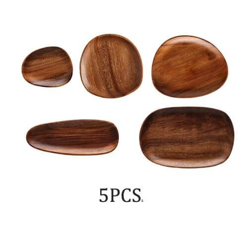 Irregular Natural Wood Plates - Image 15