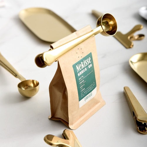 European Style Sealing Clip Measuring Spoon - Image 0