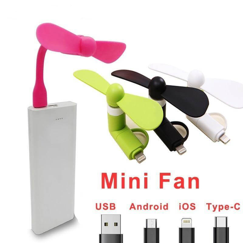 Flexible Phone Mini Fan - Image 7