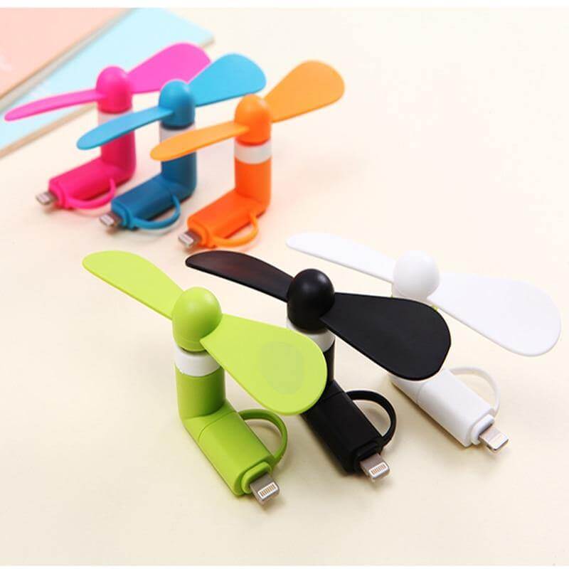 Flexible Phone Mini Fan - Image 2