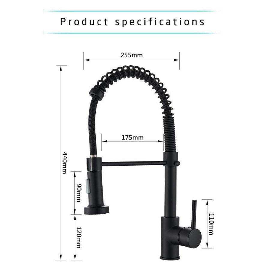 360 Degree Rotation Stream Sprayer Kitchen Faucet - Image 7