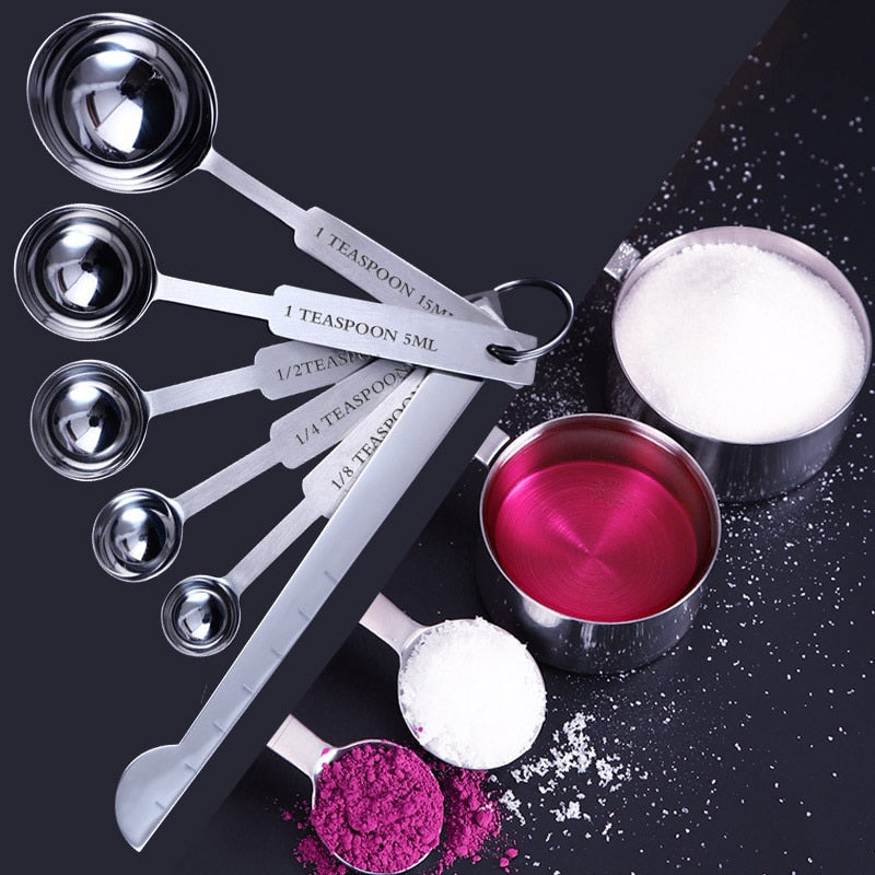 Premium Stackable Measuring Spoon Set - Image 1