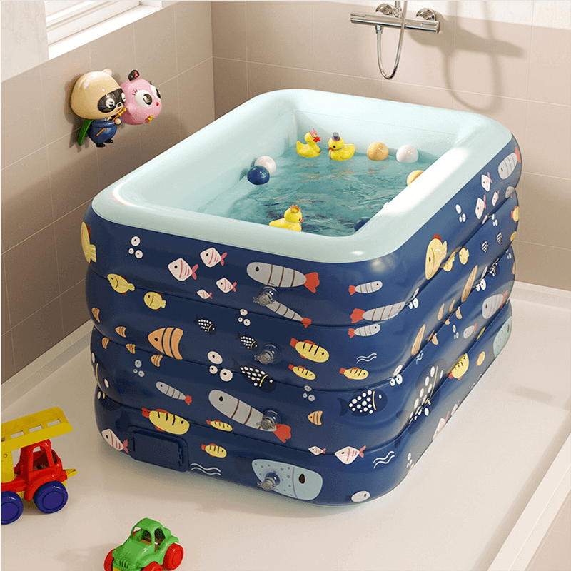 Automatic Inflatable Kids Fun Pool - Image 2