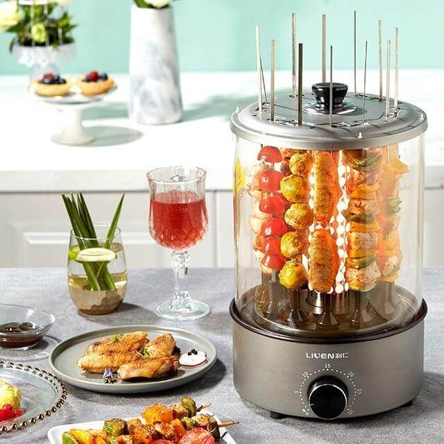 Portable Electric Grill Kebab Maker - Image 2