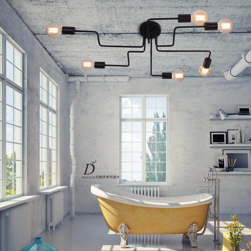 Metal Modern Iron Clemi Chandelier - Image 4