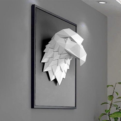 3D Eagle Sculpture Home Wall Decor - Image 0