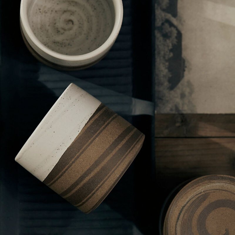Japanese Elegant Retro Ceramic Cup - Image 1