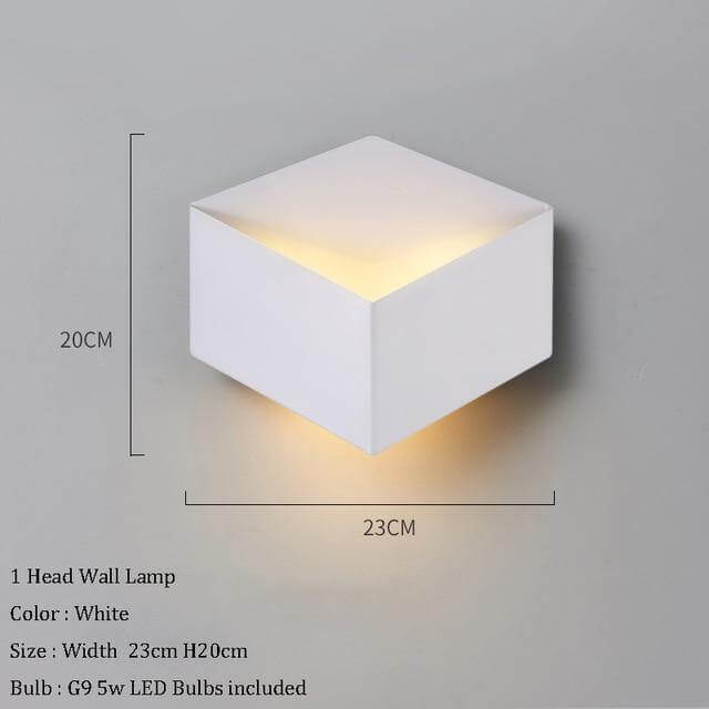Creative Modern Geometric LED Wall Light - Image 1