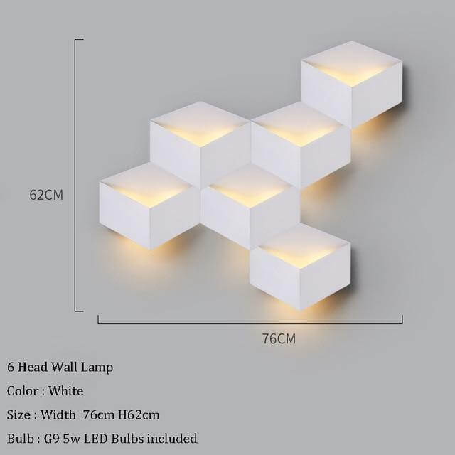 Creative Modern Geometric LED Wall Light - Image 4