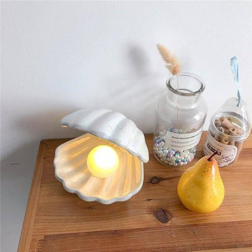 Portable Pearl in Shell Night Light - Image 0