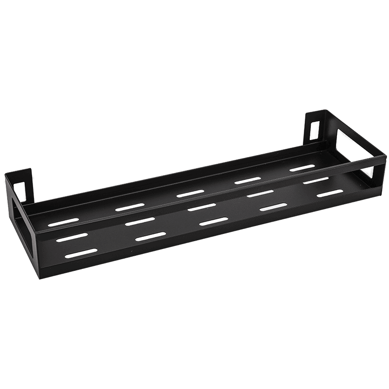 Mat Black No Drill Metal Kitchen Storage - Image 10