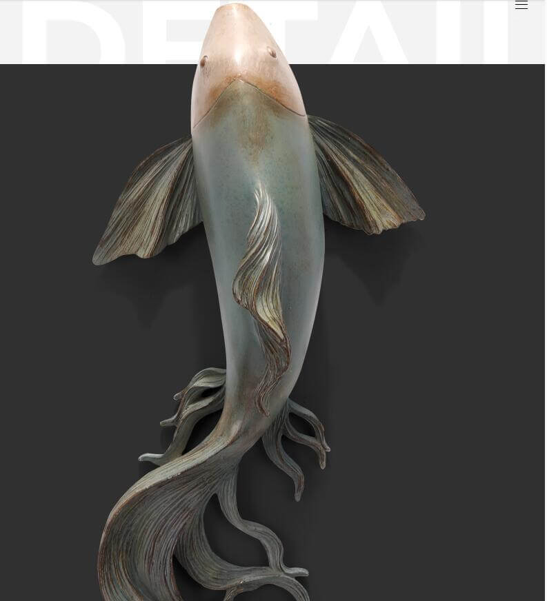 Modern Fengshui Resin 3D Wall Sticker Fish - Image 10