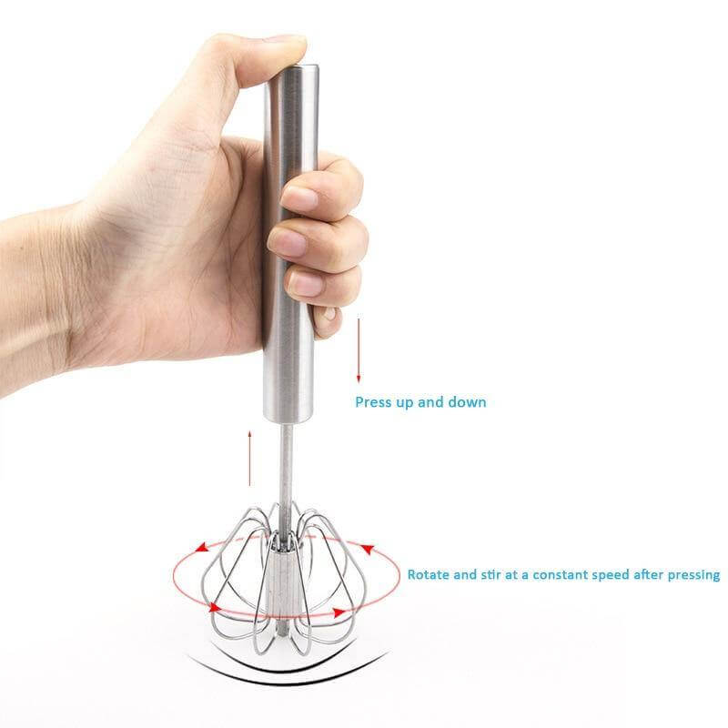 Stainless Steel Easy Stirrer Whisk - Image 1