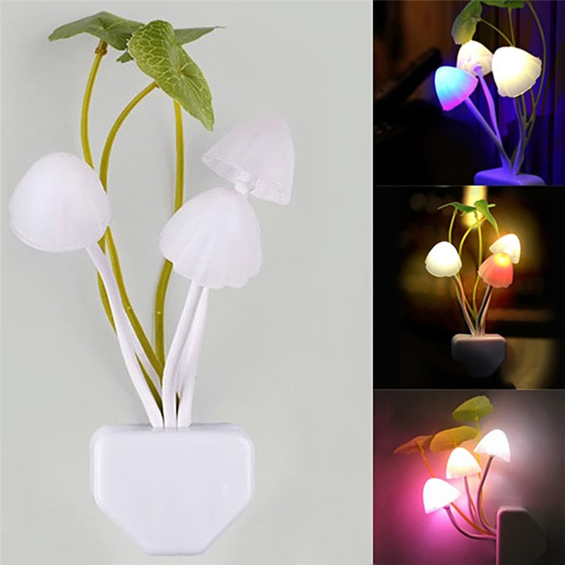 Fairy Colorful Mushroom Night Wall Lamp - Image 5