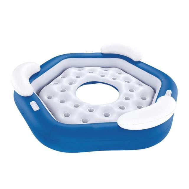 Inflatable Three People Floating Swimming Ring - Image 2