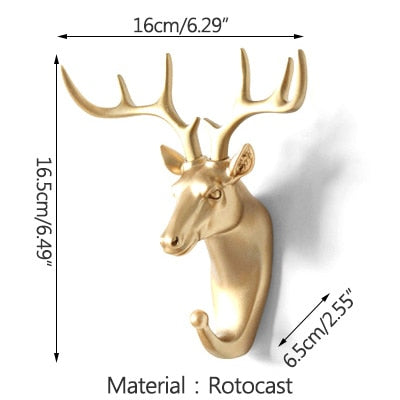 Minimalist Lovely Deer Wall Hook - Image 25
