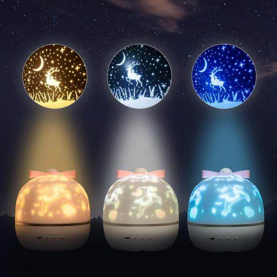 360 Degree Rotating Projection Night Lamp - Image 1