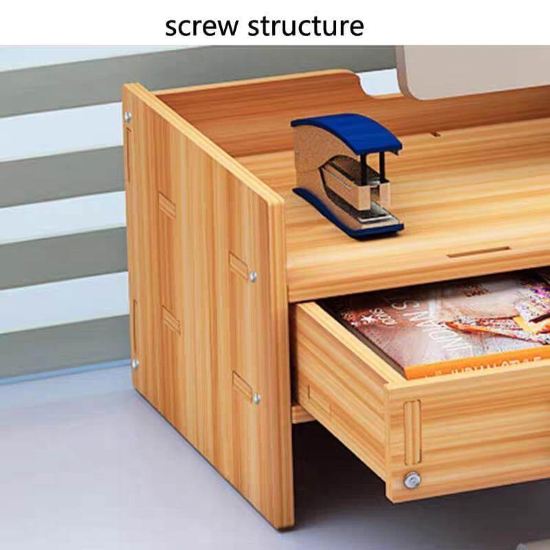 Multifunction Desktop Monitor Riser Computer Organizer - Image 6