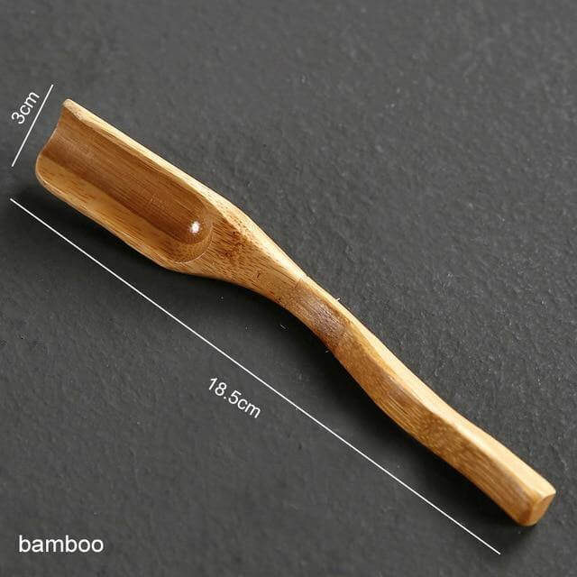 Natural Bamboo Chinese Kongfu Tea Spoon - Image 6