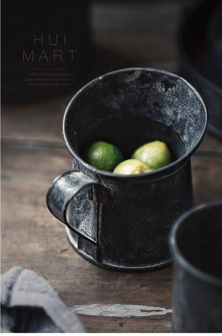Rustic Wrought Iron Serving Set - Image 4