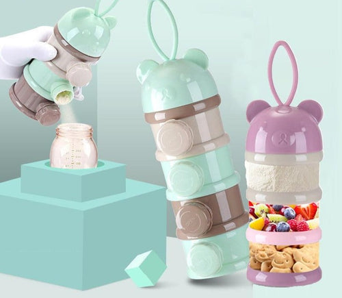 Multi-Layer Cute Baby Stackable Food Container - Image 0
