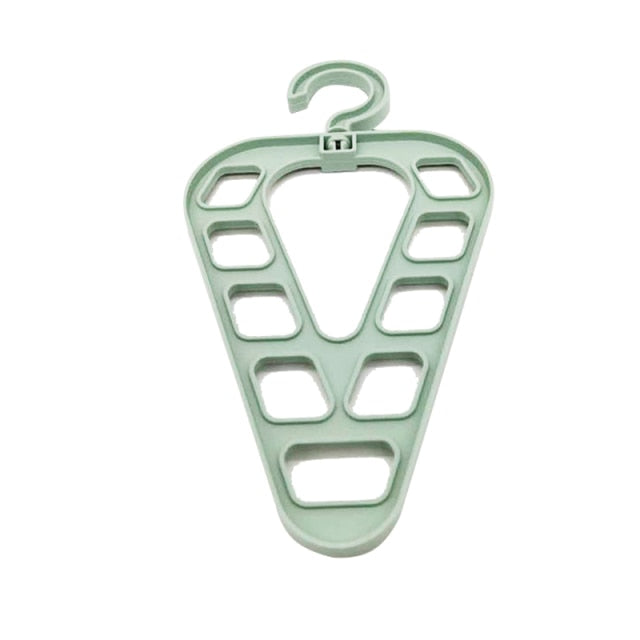 3pcs 9-Hole Magic Clothes Hanger Closet Organizer - Image 1