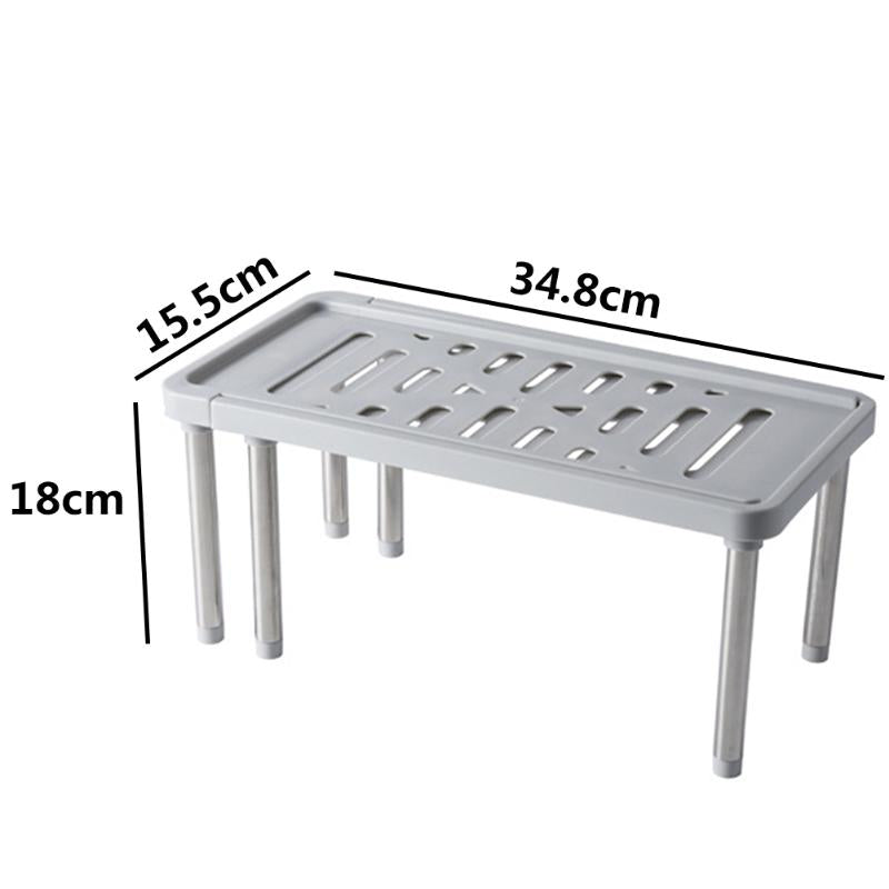 Space Saving Retractable Cabinet Organizer Shelf - Image 4