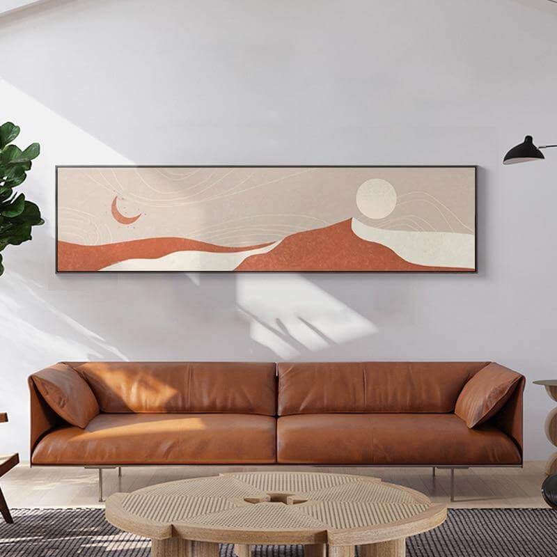 Nordic Minimal Wall Art Canvas Painting - Image 3