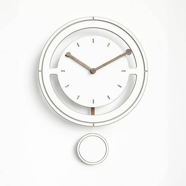 Silent 3D Pendulum Wall Clock - Image 1