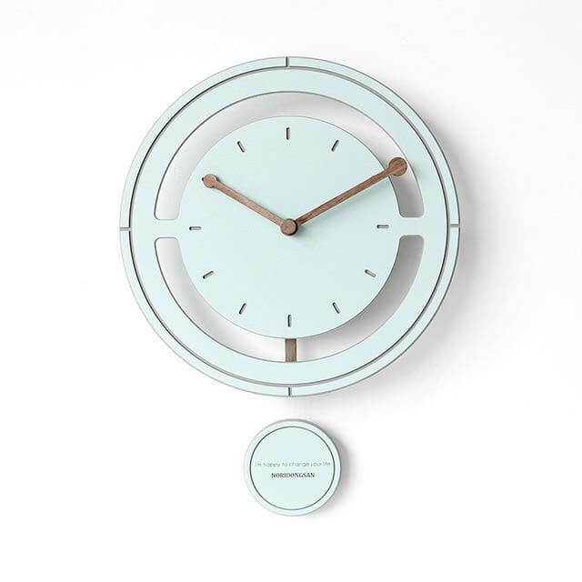 Silent 3D Pendulum Wall Clock - Image 2