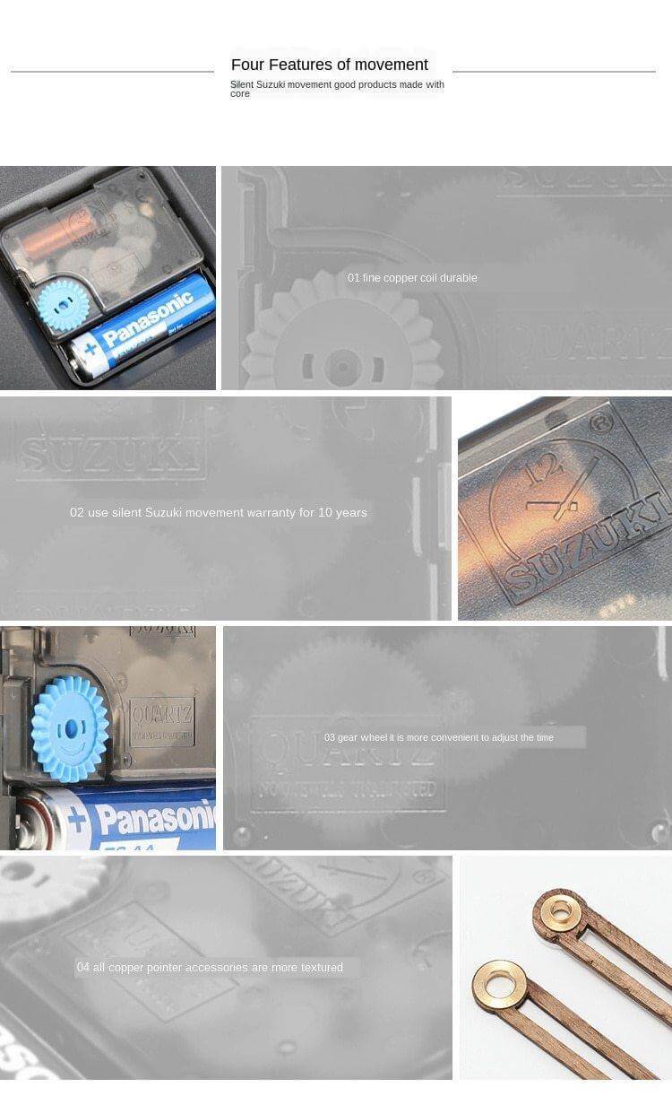 Silent 3D Pendulum Wall Clock - Image 9