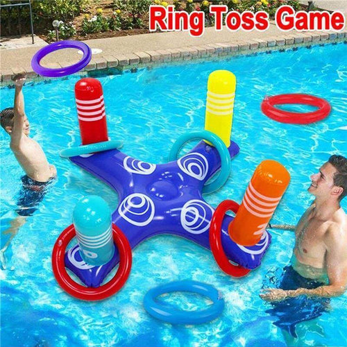 Inflatable Ring Throwing Ferrule Pool Toy - Image 0