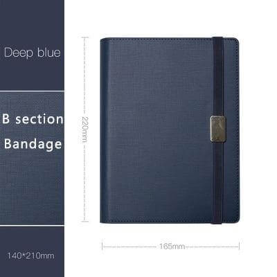 High-grade Pastel Leather Surface Business Notebook - Image 13