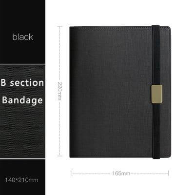 High-grade Pastel Leather Surface Business Notebook - Image 12