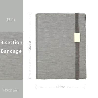 High-grade Pastel Leather Surface Business Notebook - Image 7