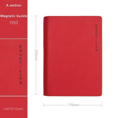 High-grade Pastel Leather Surface Business Notebook - Image 11