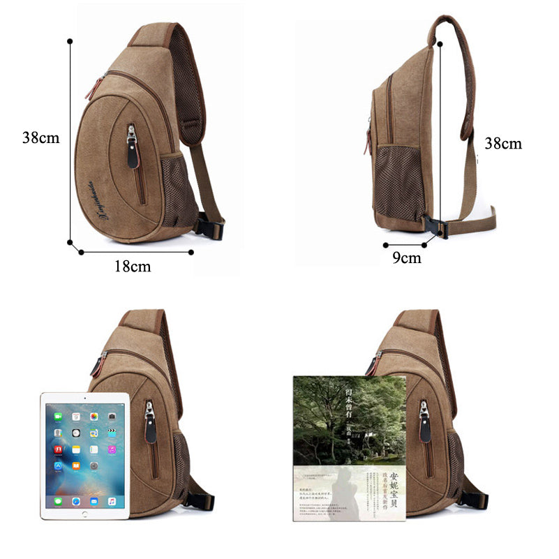 Casual Chest Crossbody Bagpack - Image 7