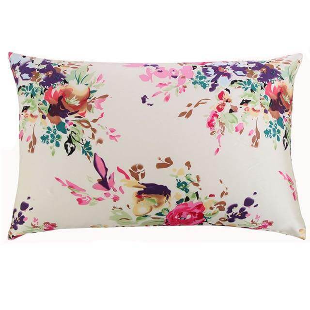 100% Nature Colorful Silk Colorful Pillowcases - Image 36