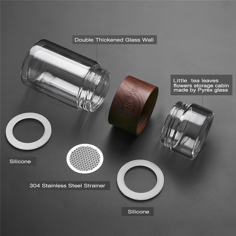 Simple Portable Glass Tea Infuser - Image 6