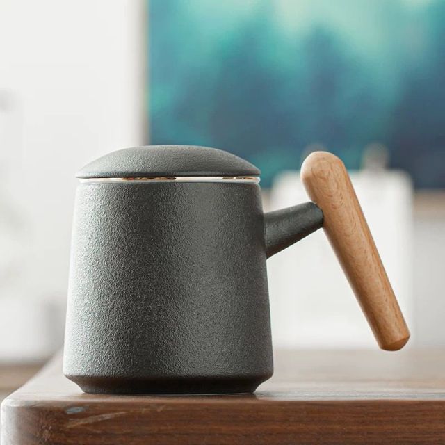 Ceramic Artsy Tea Cup - Image 6